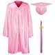 thumbnail image 1 of GraduaciónMall Juego de gorro de graduación brillante para jardín de infantes y preescolar con borla 2025 Rosa 36 (4'3"-4'5""), 1 of 1