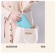 thumbnail image 2 of Bolsa de cosméticos de color sólido Bolsa de almacenamiento portátil de gran capacidad de PU Bolsa de viaje de mano Mini bolsa de aseo Azul cielo Zefei Wu 9024735081432, 2 of 2
