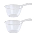 thumbnail image 1 of SHISUYAN 2pcs Water Ladles Practical Kitchen Long Handle Water Scoops (Transparent), 1 of 6