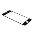 thumbnail image 2 of Protector de pantalla de vidrio templado de alta definición Película de pantalla antihuellas para iPhone 7Negro, 2 of 5