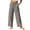 Army Green, variant on Plus Size Womens Pants Straight Leg Palazzo Casual Elastic Waist Drawstring Lounge Trousers with Pockets