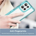 thumbnail image 6 of Case for Moto G75 5G,Moto G75 5G Case,Transparent TPU+PC Acrylic Protective Military Grade  Heavy Duty Protection Phone Case for Motorola Moto G75 5G (Clear Blue), 6 of 16