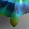 thumbnail image 5 of Colorful Rainbow Tie Dye Spiral Pattern Square Tablecloth,Waterproof Square Table Cover,Wipeable Spillproof Washable Table Cover for Home Kitchen Party Decor 60"x60"(152x152cm), 5 of 6