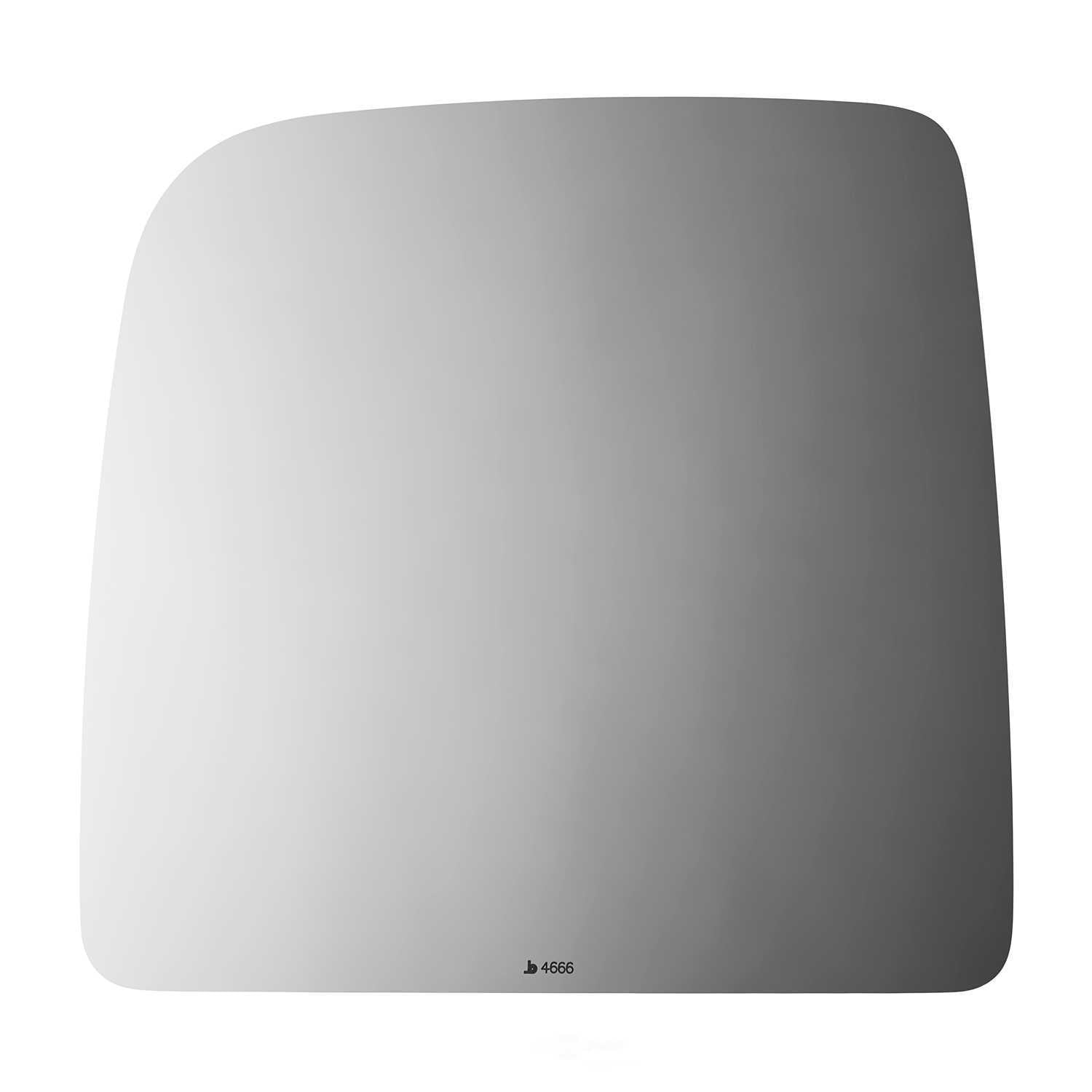 Burco Side View Mirror Replacement Glass - Clear Glass - 4666