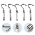 thumbnail image 3 of Hooks Wall Expansion Anchor Hook Hanging Bolts Masonry Open Clamps Brick Block Cinder Steel Duty Heavy Ceiling Outdoor, 3 of 9