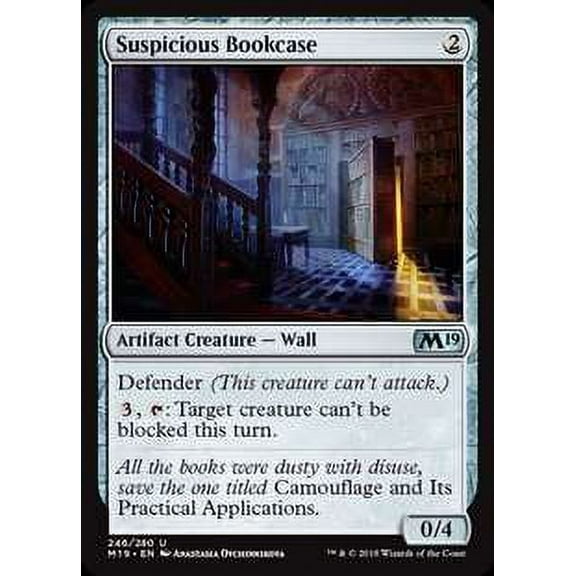 MtG Core Set 2019 Suspicious Bookcase #246