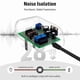 thumbnail image 3 of Guitar Pedal Power Supply Adapter 9V DC Tip Negative 5 Way Daisy Chain Cables for Guitar Effect Pedal.EU Plug, 3 of 5