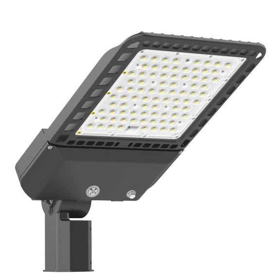 300W LED Parking Lot Lighting LED Area Light with Dusk to Dawn IP65 Slip Fit 5000K ETL Listed