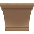 thumbnail image 2 of 11"W x 11"D x 11"H Wide Olympic Rough Cedar Woodgrain TimberThane Corbel, Primed Tan, 2 of 6