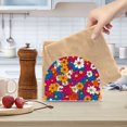 thumbnail image 2 of Yayeee Napkin Holder for Table Set of 2 Kitchen Paper Tissue Organization, Red Whimsical Floral, 2 of 8