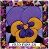 Pansy Quilt Magic Kit-6"X6", Pk 2, Quilt Magic