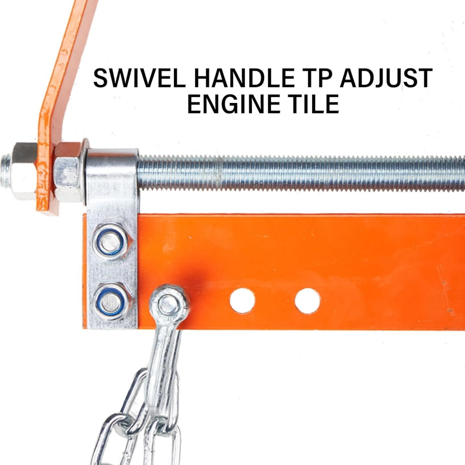 Ktaxon 1-Ton Steel Engine Hoist Leveler, 3-Position Chain, Adjustable Handle