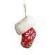 thumbnail image 1 of Fiudx Liquidación navideña Colgante de árbol de Navidad de tela, colgante de peluche de punto, lazo colgante, guantes de amor, botas, colgante decorativo, 1 of 5