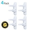 Safety 1ˢᵗ OutSmart Lever Handle Lock (4 Pack), White