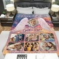 thumbnail image 3 of Custom Blanket with Photo and Text Memorial Gift for Lover, Couple,10 Photos Collage Blanket with Pictures Customized for Wife, Husband, Personalized Throw Blanket for Anniversary A Blankets, 3 of 5