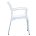 thumbnail image 3 of Compamia Dolce Fauteuil d'Extérieur en Résine, Blanc, 3 of 7