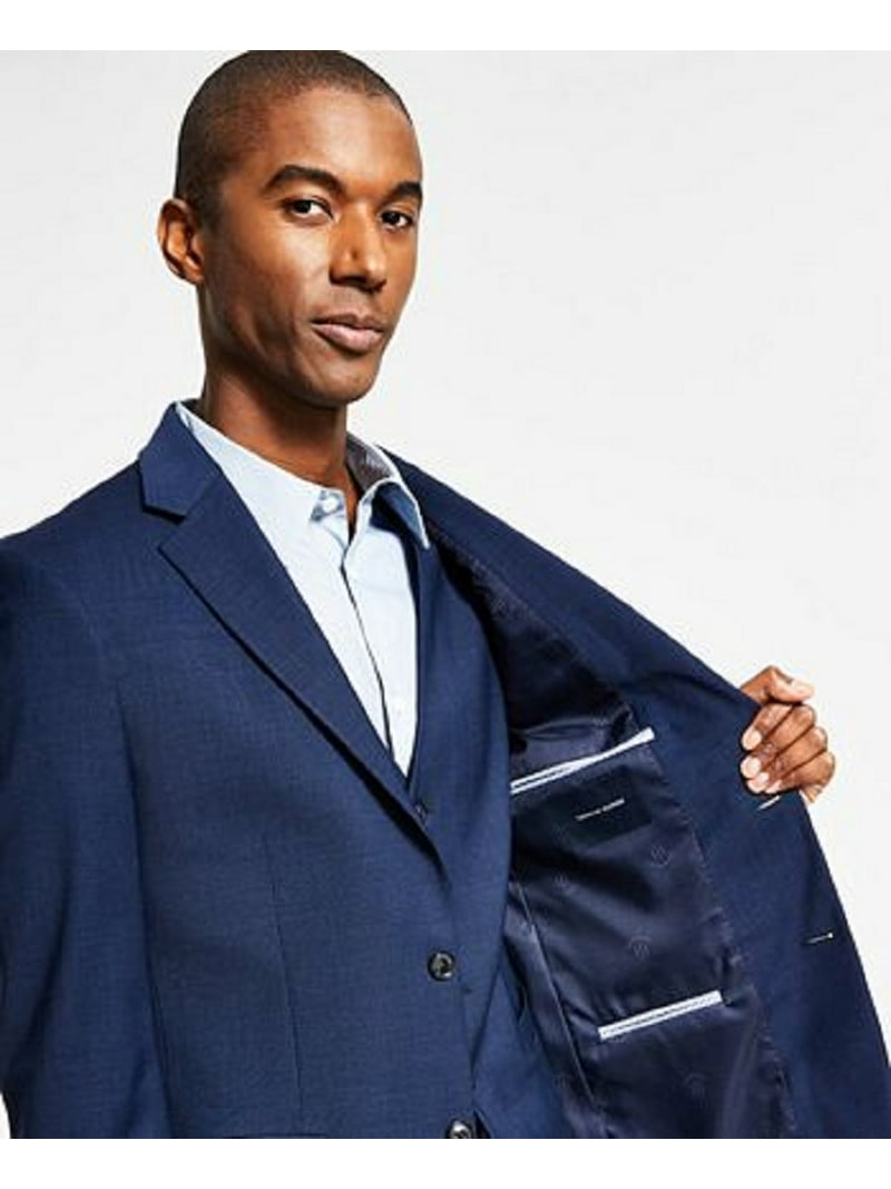 Tommy Hilfiger Men's Modern Fit Th Flex Stretch Solid Suit Jacket
