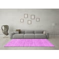 thumbnail image 3 of Ahgly Company Indoor Square Oriental Pink Industrial Area Rugs, 7' Square, 3 of 4