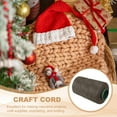 thumbnail image 4 of Uxcell Polyester Macrame Cord, Polypropylene Craft Crochet Bag Rope Yarn Brown, 4 of 7