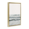 thumbnail image 4 of Stupell Industries Rippling Ocean Tide Nautical & Beach Photography Gold Floater Framed Canvas Art Print Wall Art, 17 x 25, 4 of 10