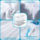 thumbnail image 2 of Protector de colchón Lunsing Queen, impermeable y transpirable, blanco, 2 of 7