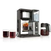 Ninja Hot & Iced XL Coffee Maker with Rapid Cold Brew, 4 Brew Styles, 8 Sizes Small Cup to Travel Mug, Single-Serve Coffee Brewer, 12-Cup Carafe, Permanent Filter, Removable Reservoir, Black, CM371