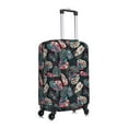 thumbnail image 3 of Balery Luggage Cover Colorful Tropical Leaves Print Suitcase Covers for Luggage Elastic Washable Suitcase Protector Fits 18-32 Inch Luggage-, 3 of 9