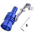 thumbnail image 1 of Car Turbo Sound Exhaust Whistle Pipe Exhaust Blow-Off Valve Simulator - Size M (Blue Color), 1 of 5