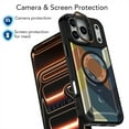 thumbnail image 2 of Designed For iPhone 17 Pro Magnetic Phone Case,Compatible with Mag-safe,Camouflage Print Back Design,Heavy Duty Shockproof Drop Protection,With Lens Ring Kickstand,Durable Phone Case,E, 2 of 5