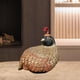 thumbnail image 4 of Estatua de pavo de Acción de Gracias de resina, adornos hechos a mano, escultura, artesanía, estatuilla Brillo Pavo, 4 of 7