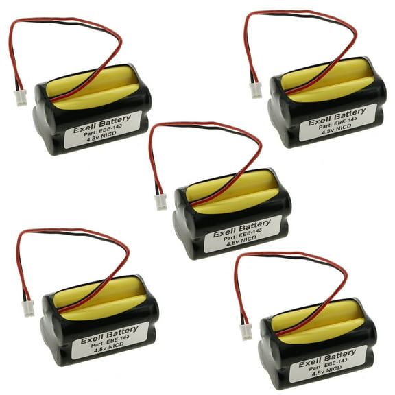 5x Exell Battery for Summer Infant Baby Monitor 02090 0209A 0210A 02720