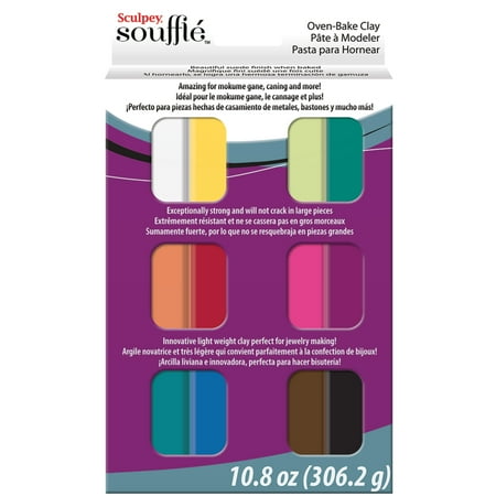 UPC: 0715891075098 | Sculpey Souffle Oven-Bake Modeling Clay Set  12-Colors
