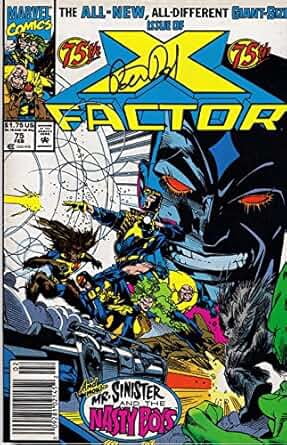 X-Factor #75 X-Men Signed Peter David NM