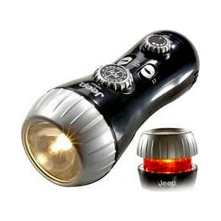 Jeep Hand-Held AM/FM Radio Flashlight