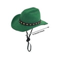 thumbnail image 3 of Pet Cowboy Hat for Dogs and Cats Western Cap Halloween Party Accessory Festival Celebration Headgear for Small Medium Large Pets, 3 of 5