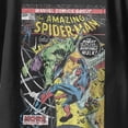 thumbnail image 3 of Marvel Comics Cover Hulk Punch Spider-Man Youth T-Shirt (Black, XS-XL), 3 of 4