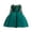 Green, variant on Fesfesfes Toddler Girls Dress Solid Color Embroidery Lace Short Sleeve Bowknot Birthday Party Gown Kids Dresses