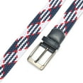 thumbnail image 6 of Men's Fashion Decorative New Casual Outdoor Golf Versatile Elastic Woven Belt (Width 1.33in), 6 of 7