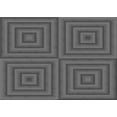 thumbnail image 1 of Ahgly Company Machine Washable Indoor Rectangle Transitional Gray Area Rugs, 3' x 5', 1 of 7