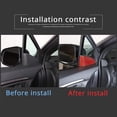 thumbnail image 4 of TINKI 2PCS Front Door Inner Window A-Pillar Cover Trim for Honda Pilot 2016-2022/ Ridgeline 2017-2023/ Passport 2019-2023, Soft Carbon Fiber Automotive Door Panels Guard Sticker Accessories, 4 of 7