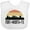 AA-White, variant on Inktastic Fort Worth Texas Skyline Retro Boys or Girls Baby Bib