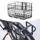 thumbnail image 1 of Cesta de alambre plegable para manillar de bicicleta, capacidad de carga de 30 kg, accesorio de 13,4 x 7,6 x 8,8 pulgadas, cesta de carga resistente y, 1 of 8