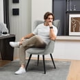 thumbnail image 2 of Silla Sillón Sofá individual Moderno Cómodo, Gris FurnitureR  Moderno, 2 of 7