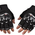 thumbnail image 3 of Guantes de moto Baoblaze ATV deportes al aire libre medio completo negro, 3 of 7