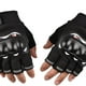thumbnail image 3 of 2 pares de guantes de motocicleta con pantalla táctil, guantes transpirables duraderos, medio dedo Soledad Guantes de moto, 3 of 9