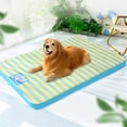 thumbnail image 4 of HUASHENG Summer Pet Pet Self Gel Mat For Dogs & Cats Non Washable Striped Design Ideal For Crates Beds & Travel, 4 of 5
