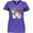 Purple, variant on Inktastic Halloween Ghosts Women's V-Neck T-Shirt