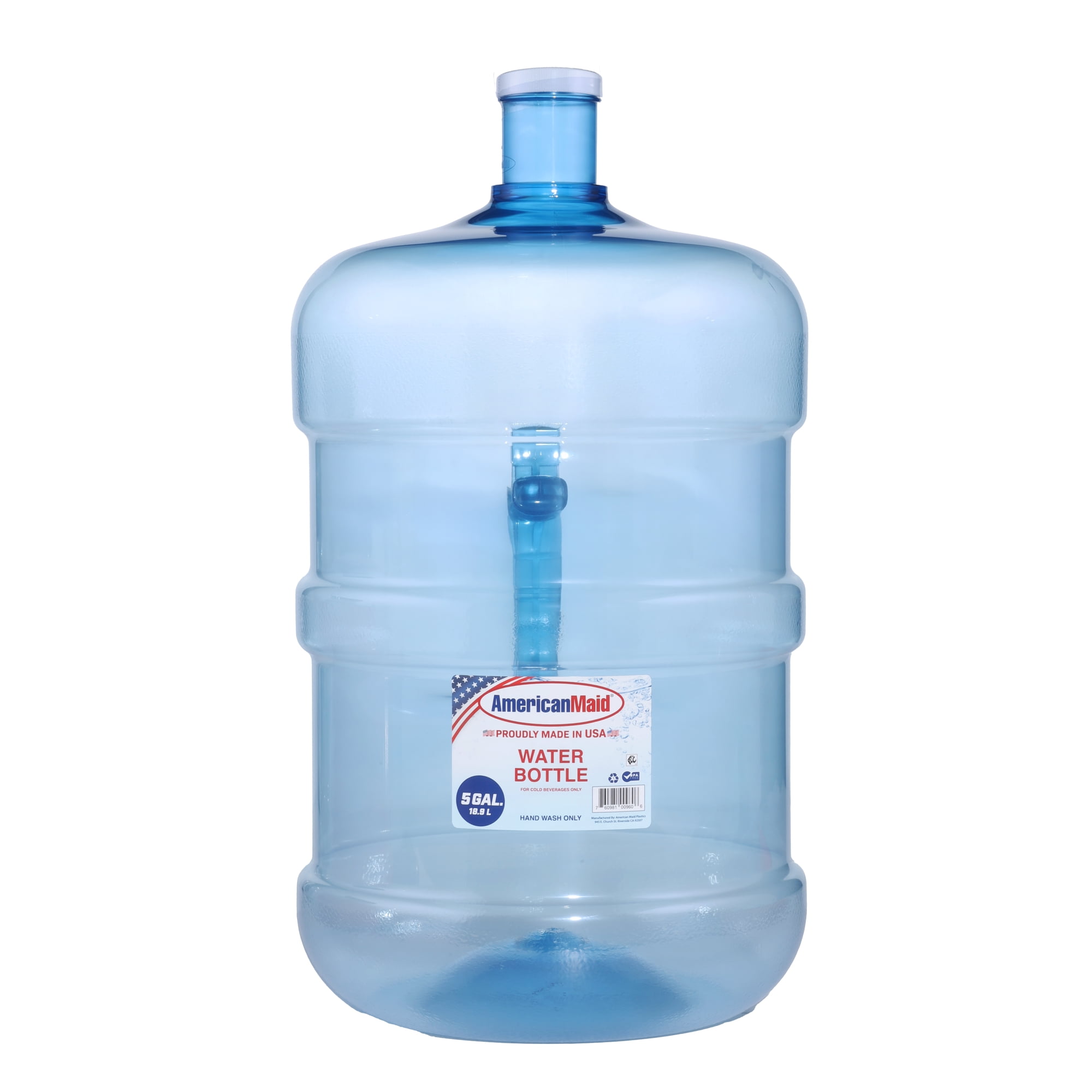 American Maid 5 gal Water Bottle, BPA Free, Durable, for Top and Bottom Load Water Dispensers