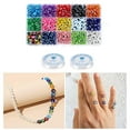 thumbnail image 3 of Kit de cuentas de resina BLESIY 450 piezas Evil Eye 2-3 del paquete, 3 of 8