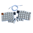 thumbnail image 1 of Silakka 54 Split Keyboard Wired Ergonomic Split Keyboard Key Changing Hot-swappable Two-hand Split Keyboard, 1 of 7